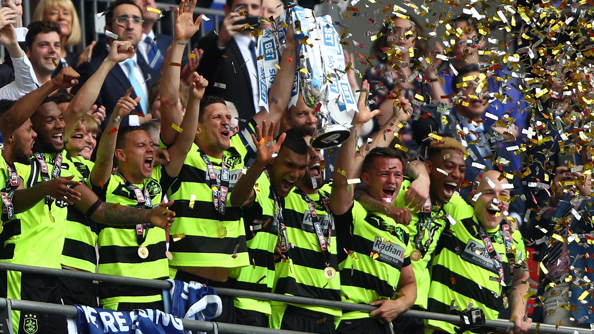 Huddersfield Town Secure Promotion To EPL After 45 Yrs In Lower